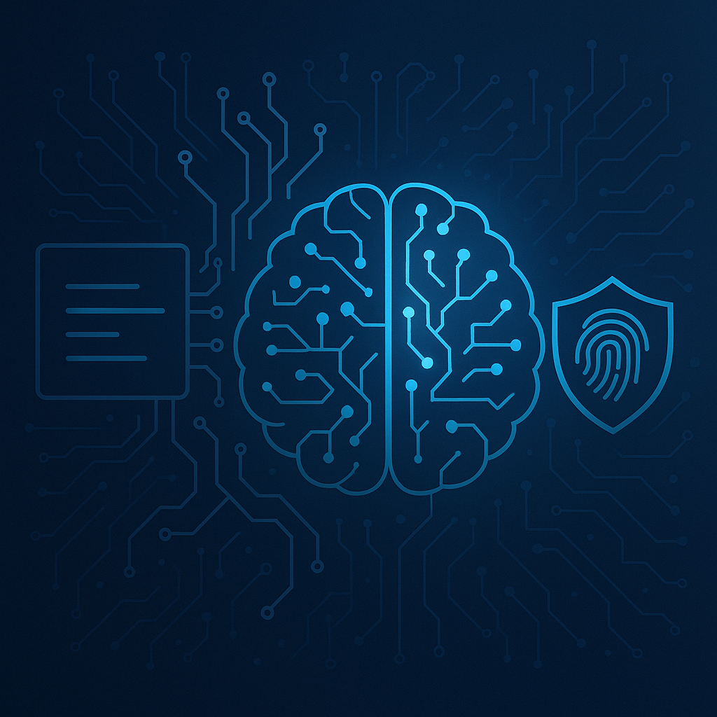 AI watermarking and content authenticity verification concept