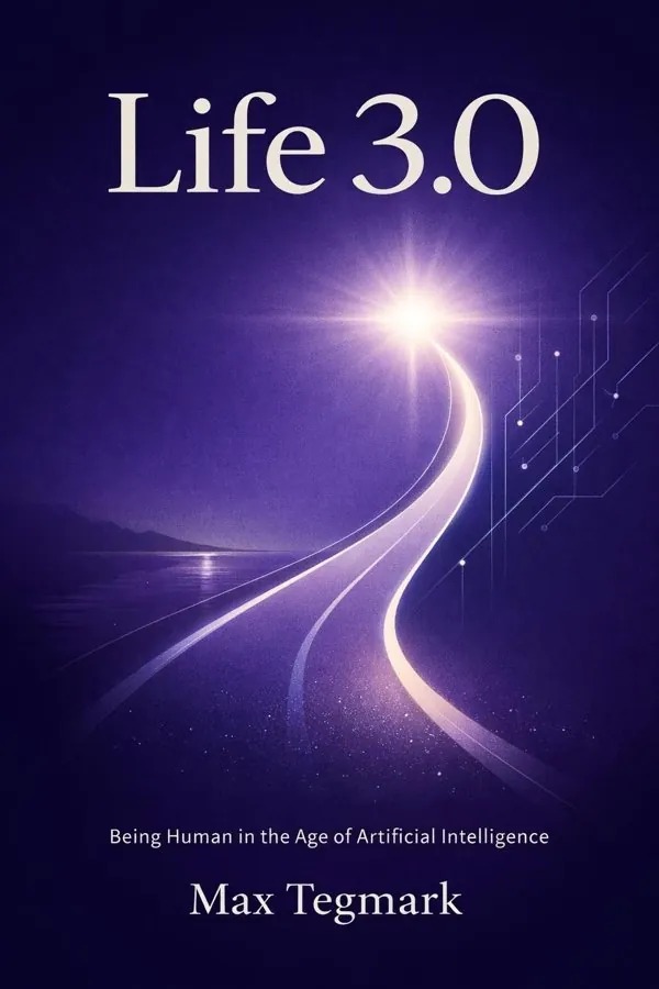 Life 3.0 book cover by Max Tegmark, being human in the age of artificial intelligence